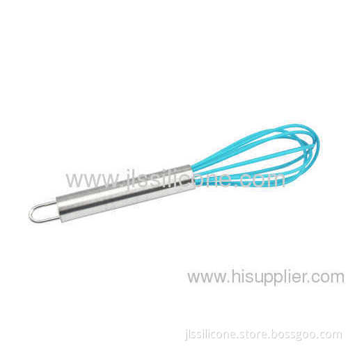Silicone Egg Whisk In Blue Color